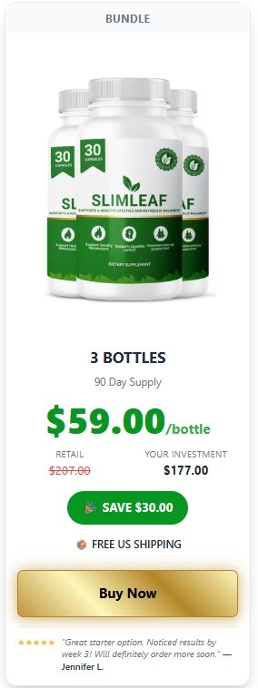 SlimLeaf 3 bottle buy online